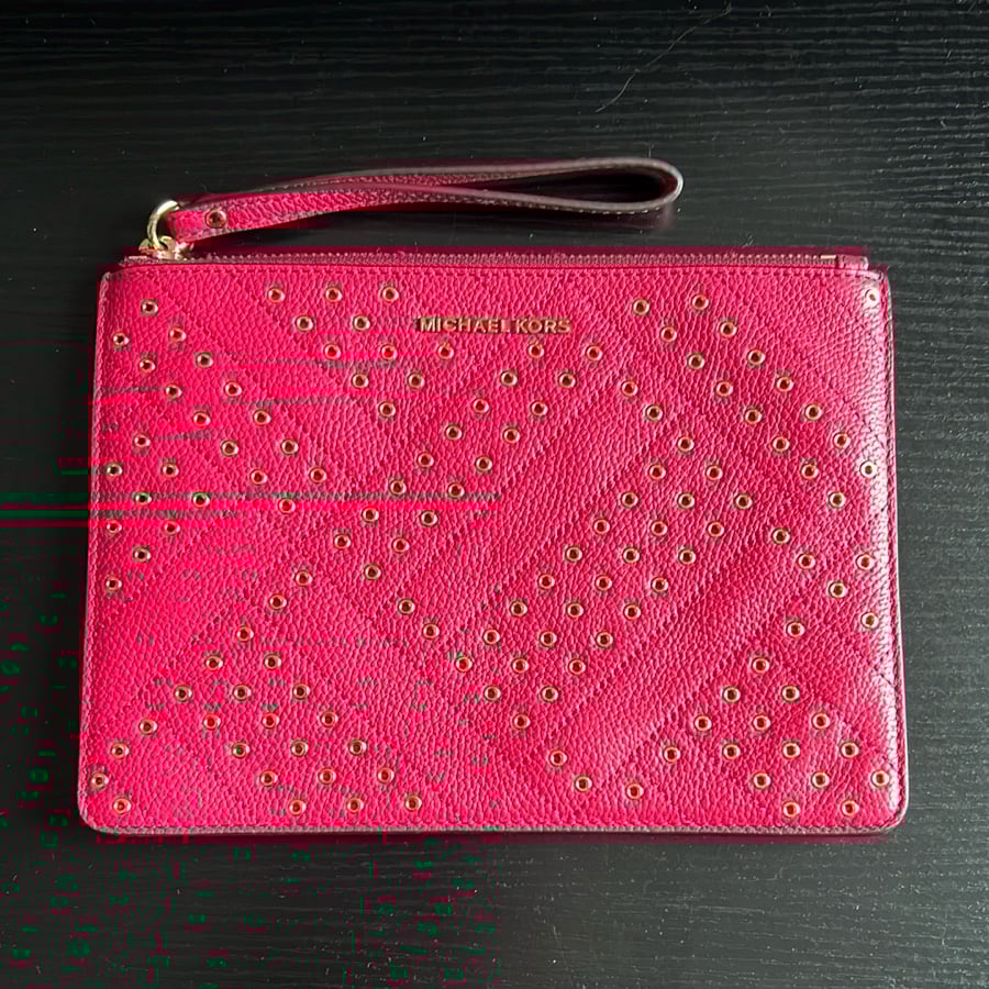 michael kors xl wristlet