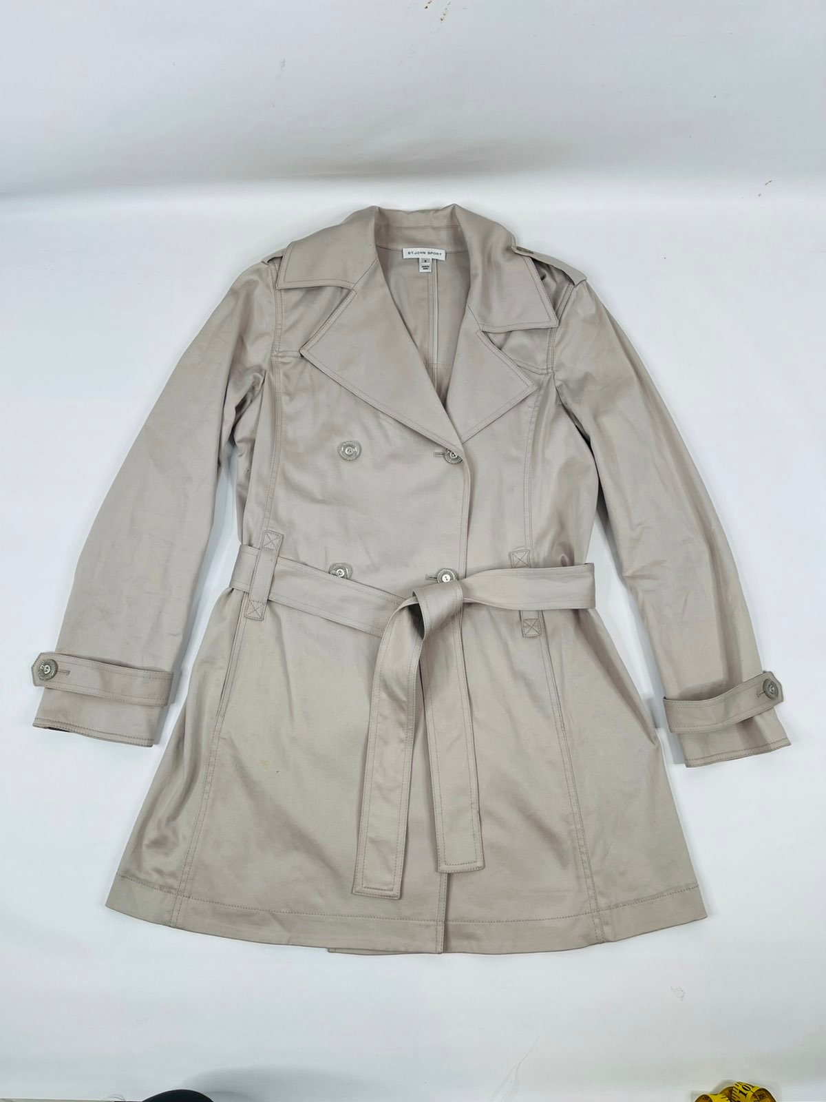 St. John Sport Double Breast Pea Coat