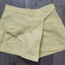 Nike Tech Pack High-Rise Wraparound Skort Yellow DV8491-706 Women's Size S NWT
