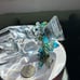 JOAN RIVERS Czech Glass Cha Cha adjustable bracelet (lightweight)