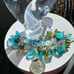JOAN RIVERS Czech Glass Cha Cha adjustable bracelet (lightweight)