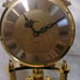 Kundo Elegant Gold Quartz Dome Clock Germany