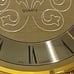 Kundo Elegant Gold Quartz Dome Clock Germany