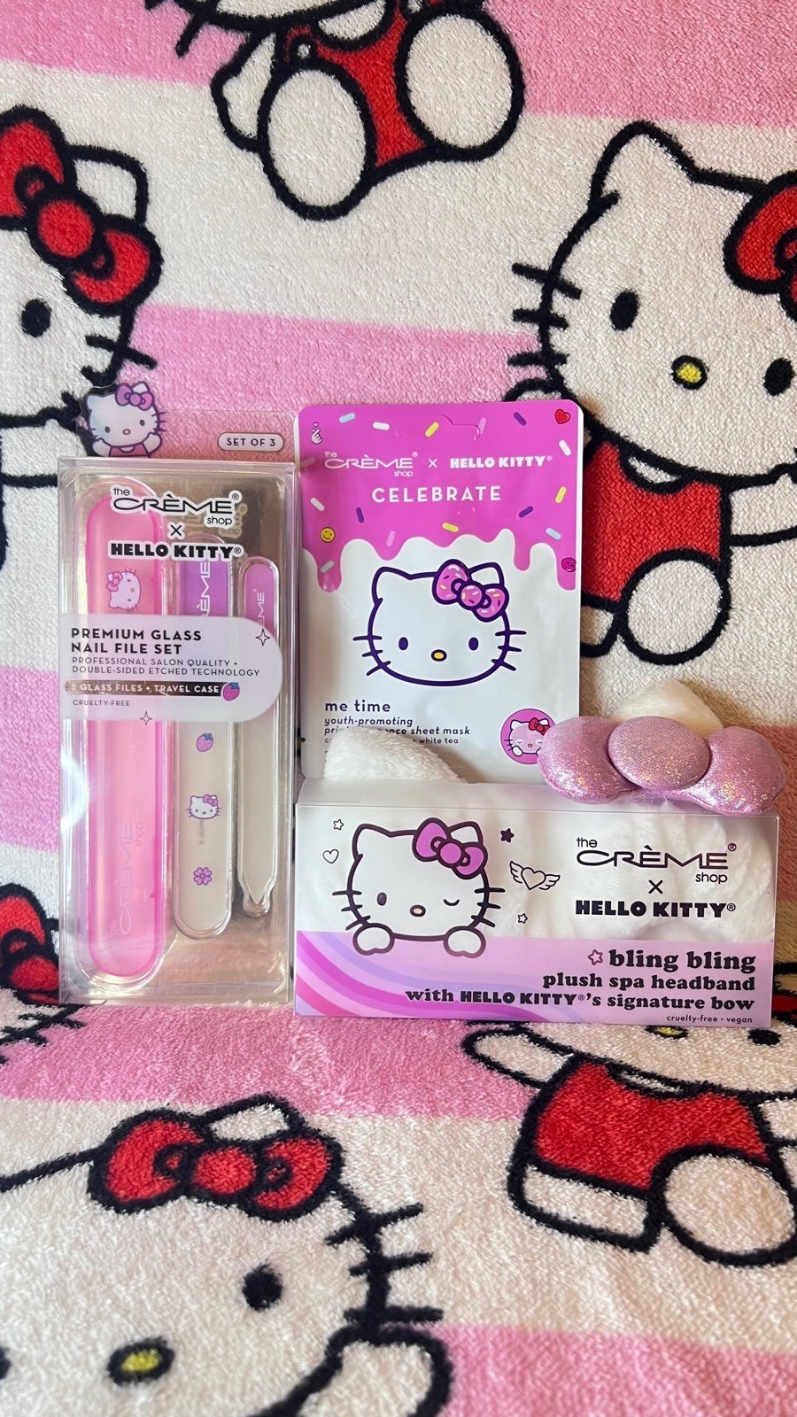 Hello Kitty Crème Beauty Products