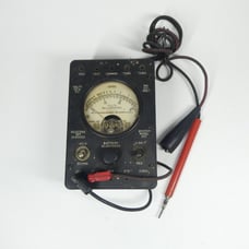 Weston Electrical Instrument Model 697 Vtg Volt Milliamperes Ohm Meter Tester
