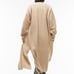 Topshop Knitted Maxi Cardigan - Camel Size M