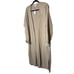 Topshop Knitted Maxi Cardigan - Camel Size M