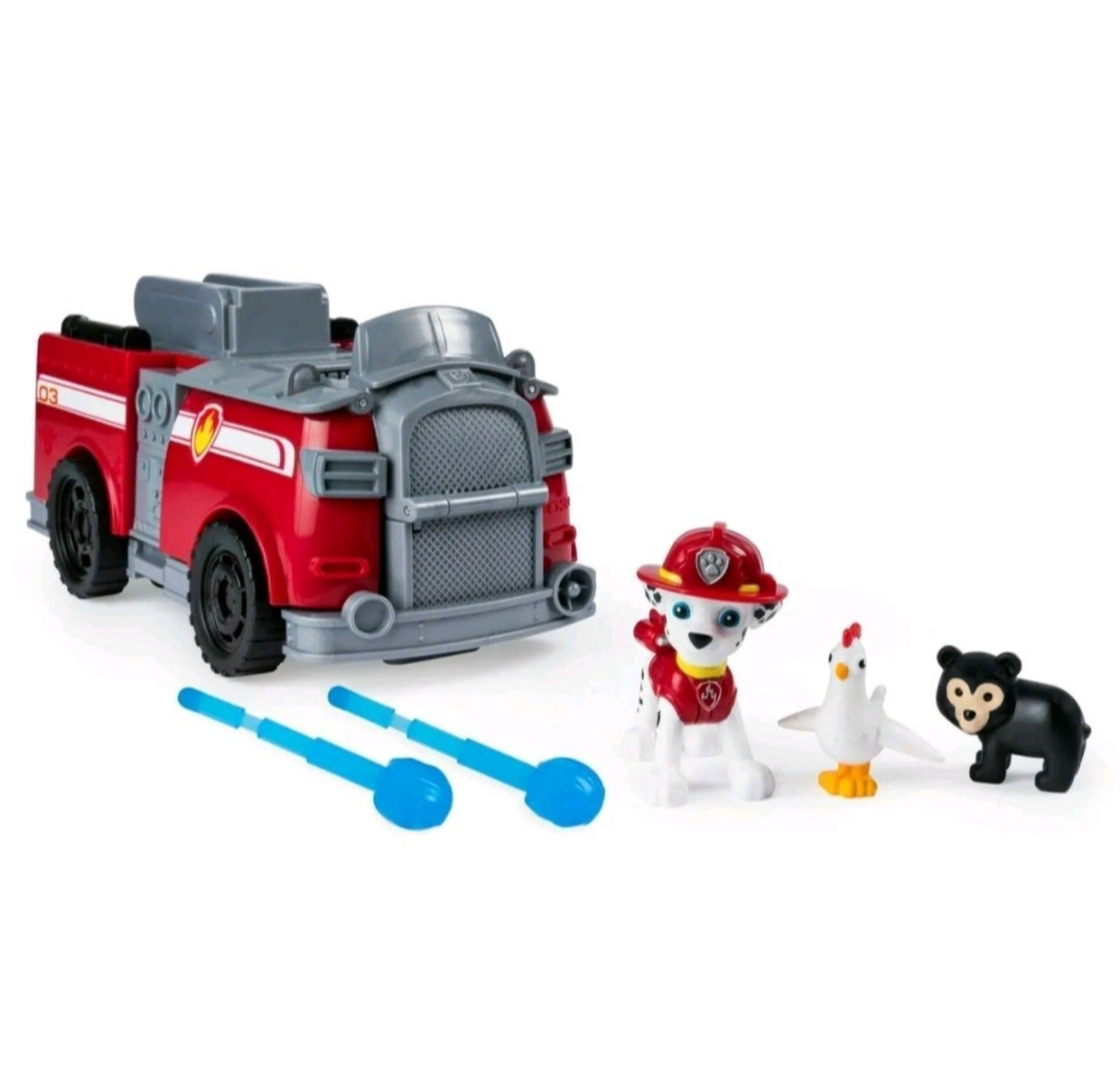 Paw Patrol Marshall's Ride and Rescue Transforming 2 in 1 Fire Truck Play Set
