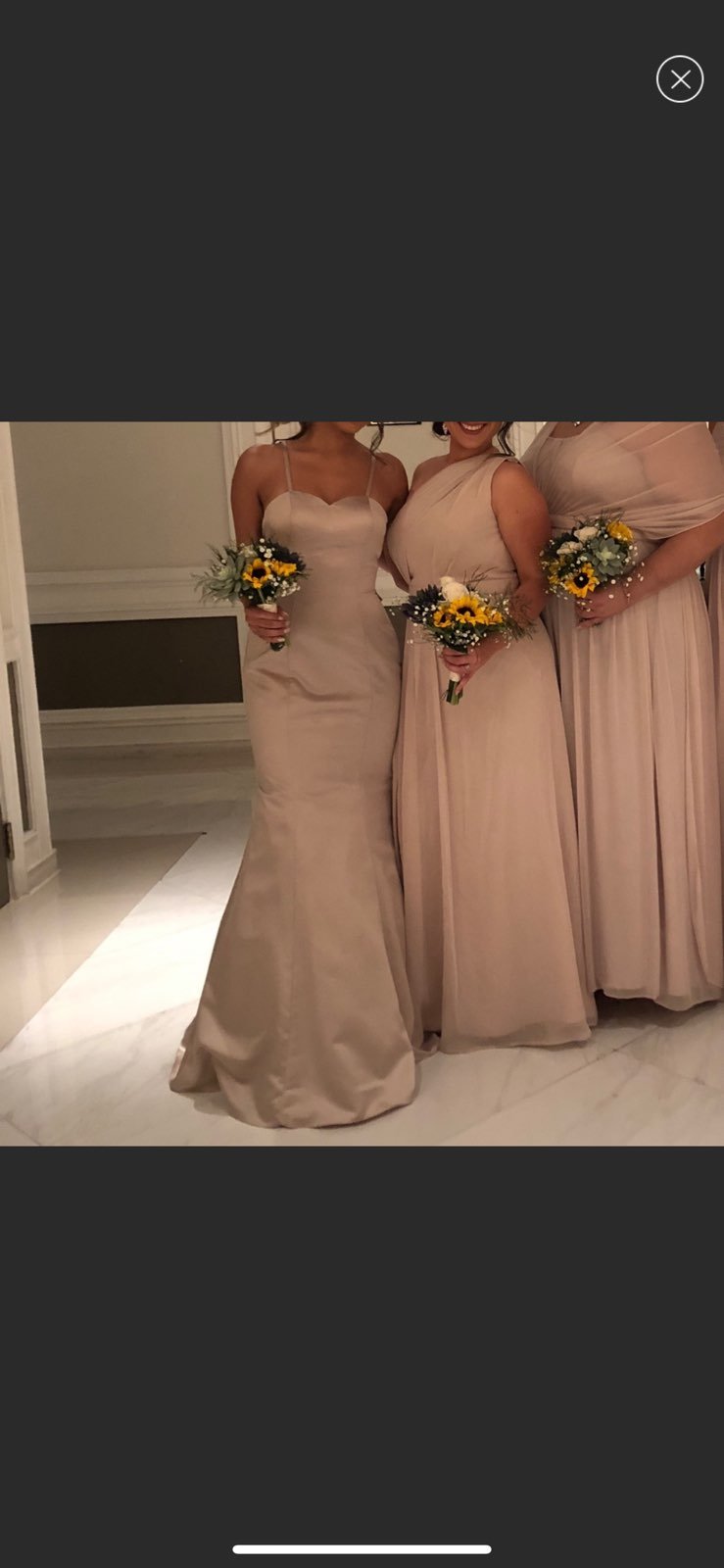 bridesmaid dress / bridal