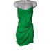 GAUGE81 Shiroi open-back wrap-effect silk mini dress in green sz S