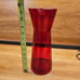 Red Glass Pitcher