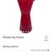 Red Glass Pitcher