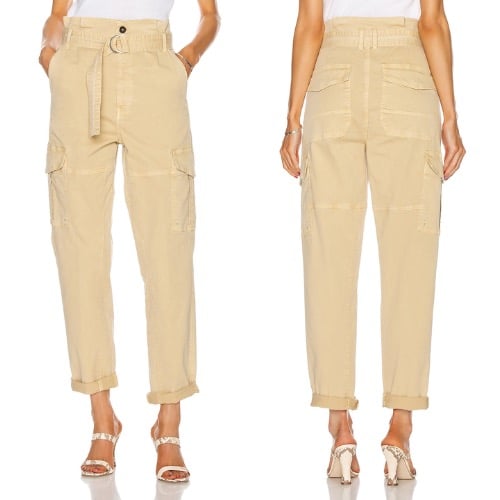 Frame Safari Belted Pants in Cargo