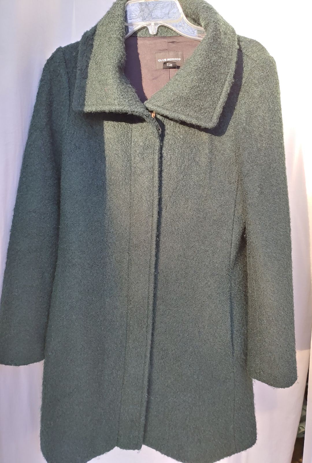 CLUB MONACO Wool Peacoat Size S MRSP389
