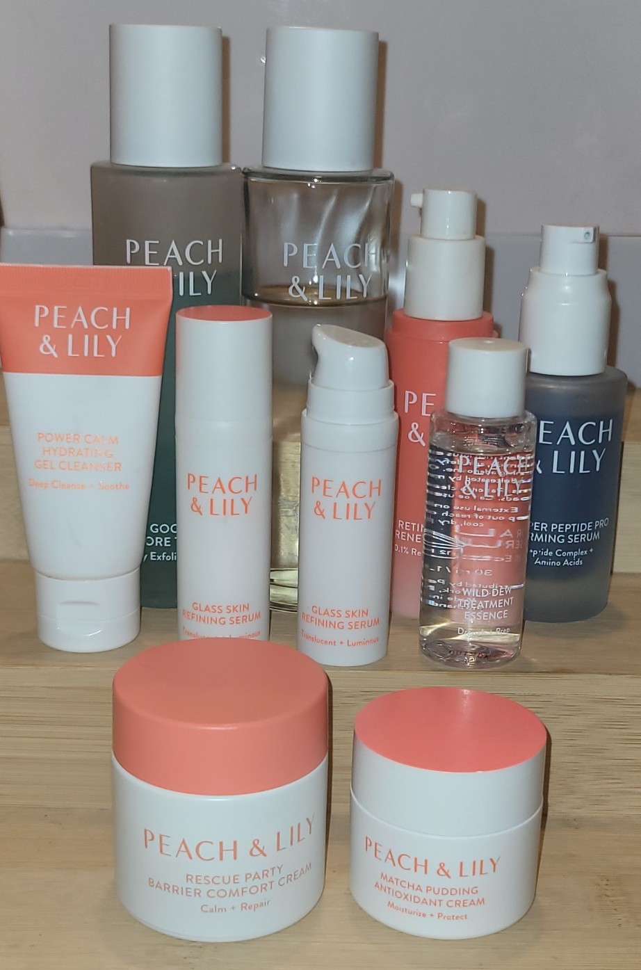 HUGE Peach & Lily Skincare Bundle