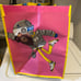 Sneaker Con Bag Yellow Blue Straps Nylon The Greatest Show On Earth