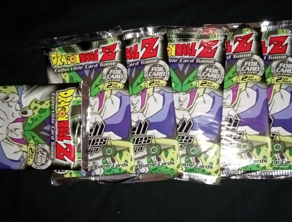 DragonBall Z collectible card game.- 6 - dbz packs