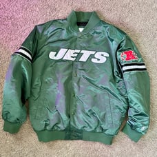 Silk Green NY Jets Starter Jacket