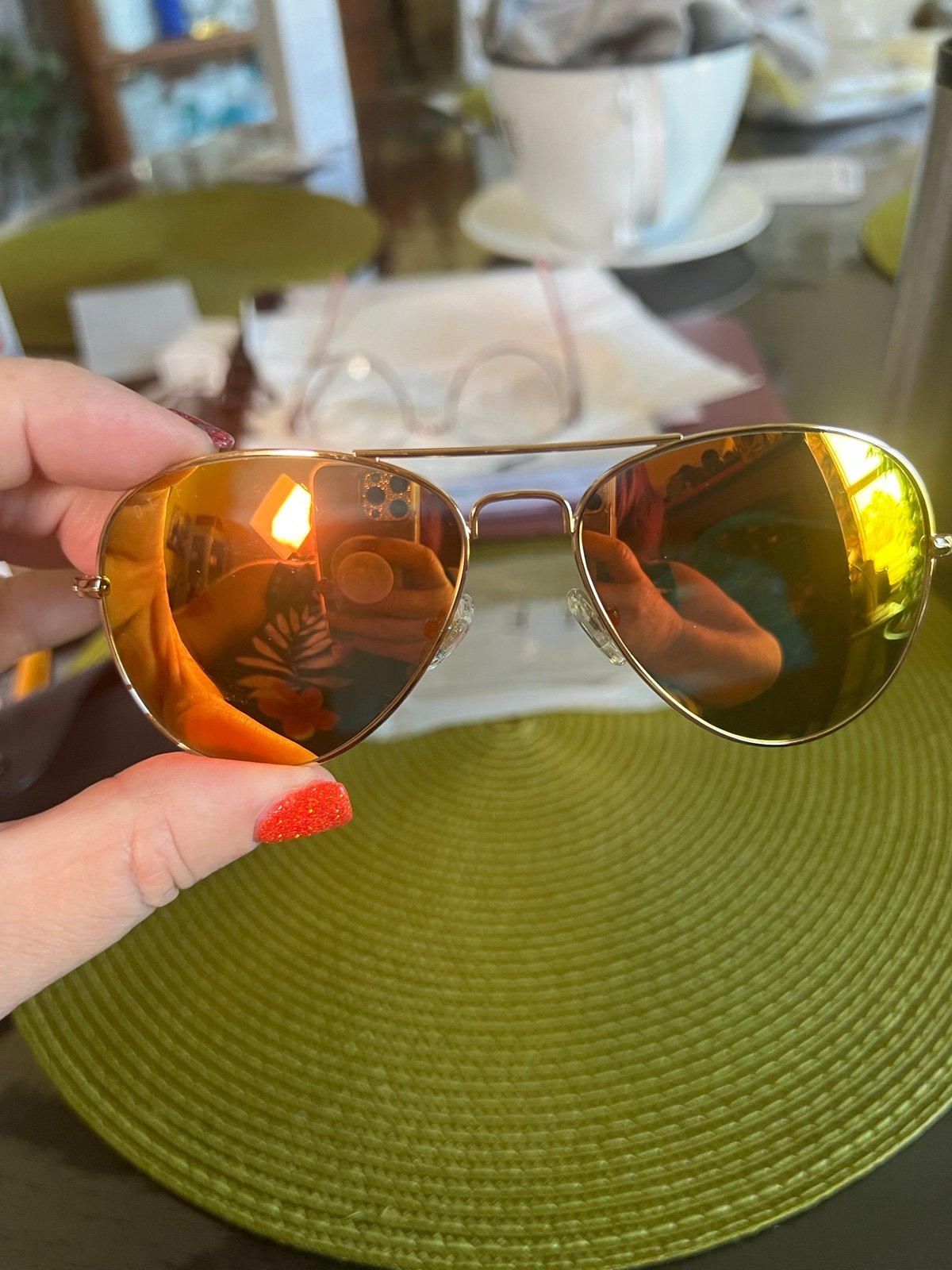 Brand New Diff Cruz sunglasses gold