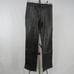 INC Black Leather Pants