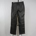 INC Black Leather Pants