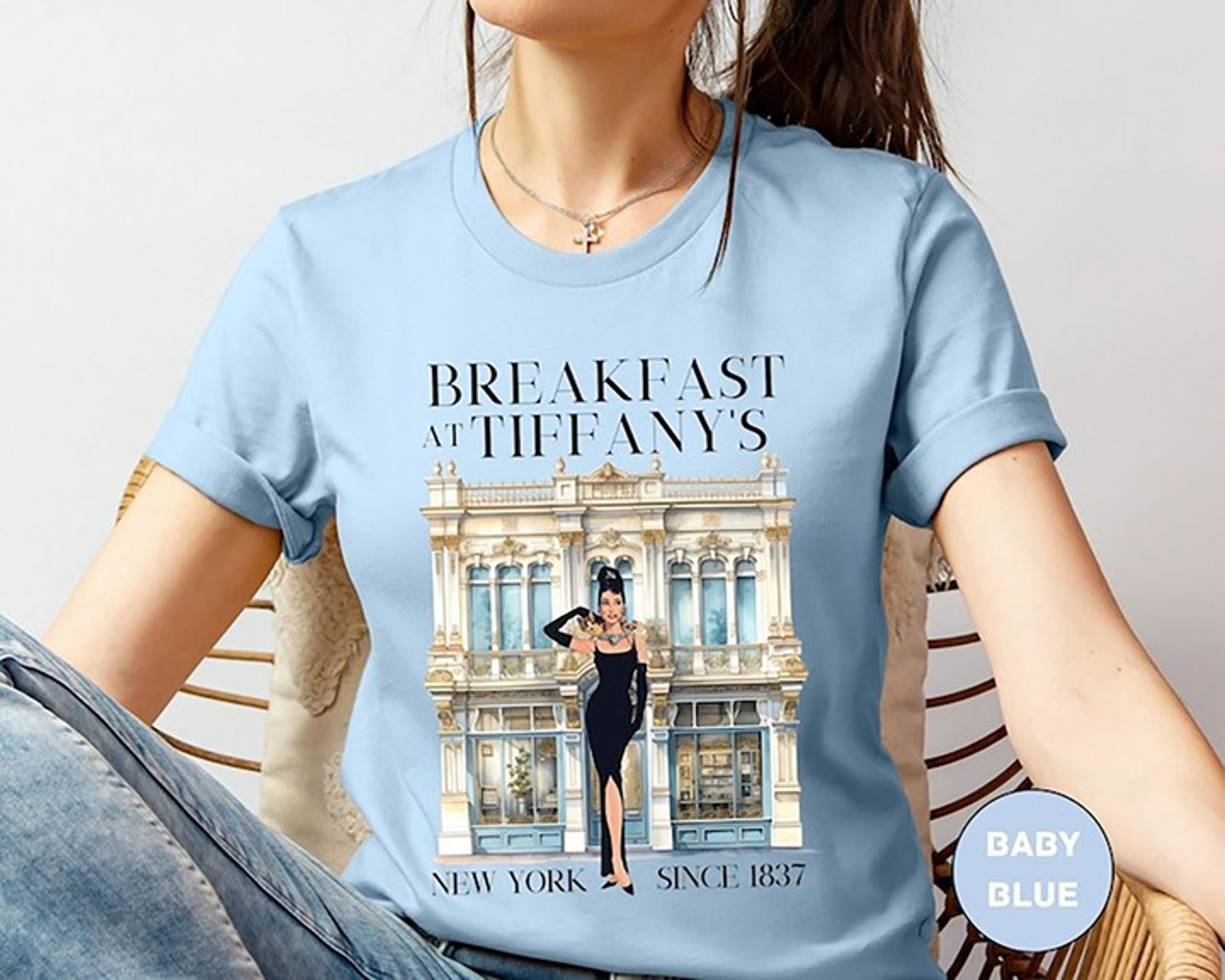 Girls Brunch Shirt Brunch Crew Breakfast at Tiffany s T-Shirt or Tiffany and Co
