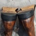 All Saints Spitalfields Wing Tip Brown Leather Chelsea Boots Mens Shoes 46 13