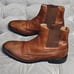 All Saints Spitalfields Wing Tip Brown Leather Chelsea Boots Mens Shoes 46 13