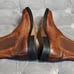 All Saints Spitalfields Wing Tip Brown Leather Chelsea Boots Mens Shoes 46 13