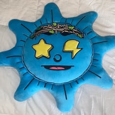 Sun Blue Glo GangWorldWide Pillow Glory Univeristy Chief Keef Size 20 Brand new