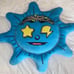 Sun Blue Glo GangWorldWide Pillow Glory Univeristy Chief Keef Size 20 Brand new