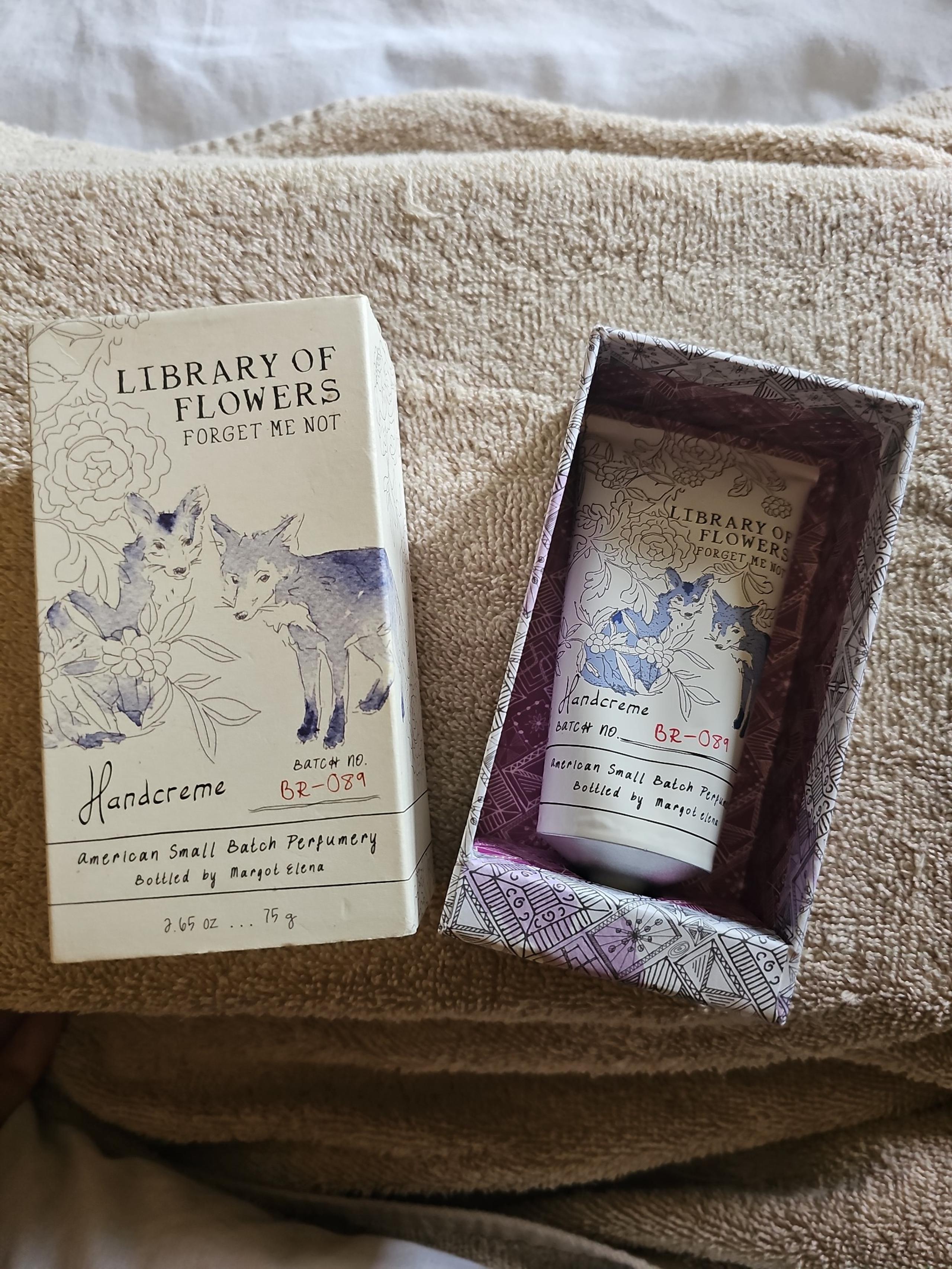 Library of Flowers
Forget Me Not Handcreme