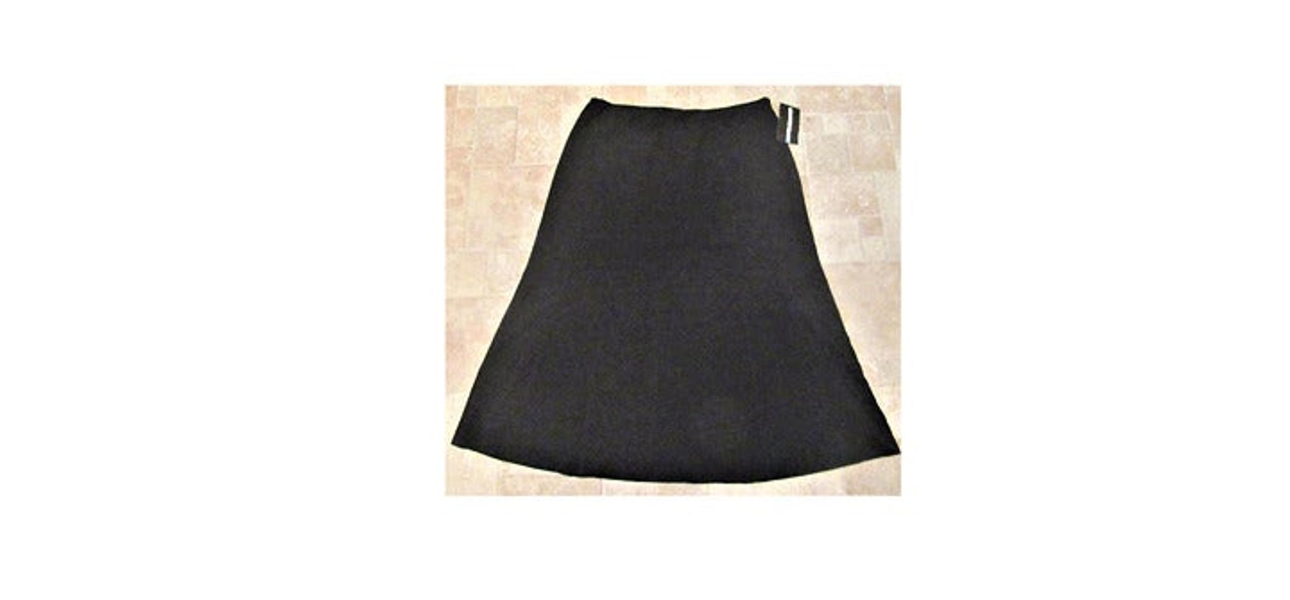 REQUIREMENTS black A-line skirt Sz 12