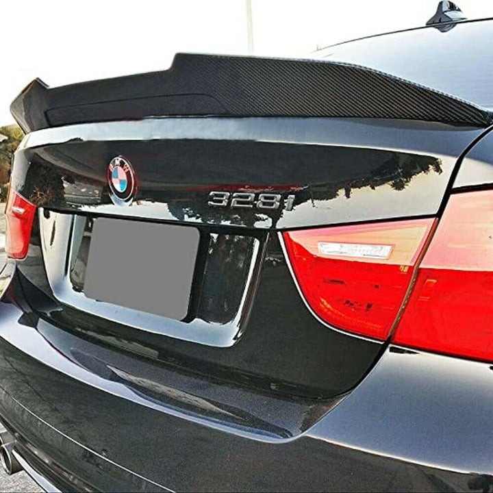 NEW 2006-2011 BMW E90 3 SERIES & M3 SEDAN Real Carbon Fiber Trunk PSM Spoiler