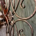 37 in Decor Tuscan Rustic Old World Scrolling Wrought Iron Wall Grille Art metal