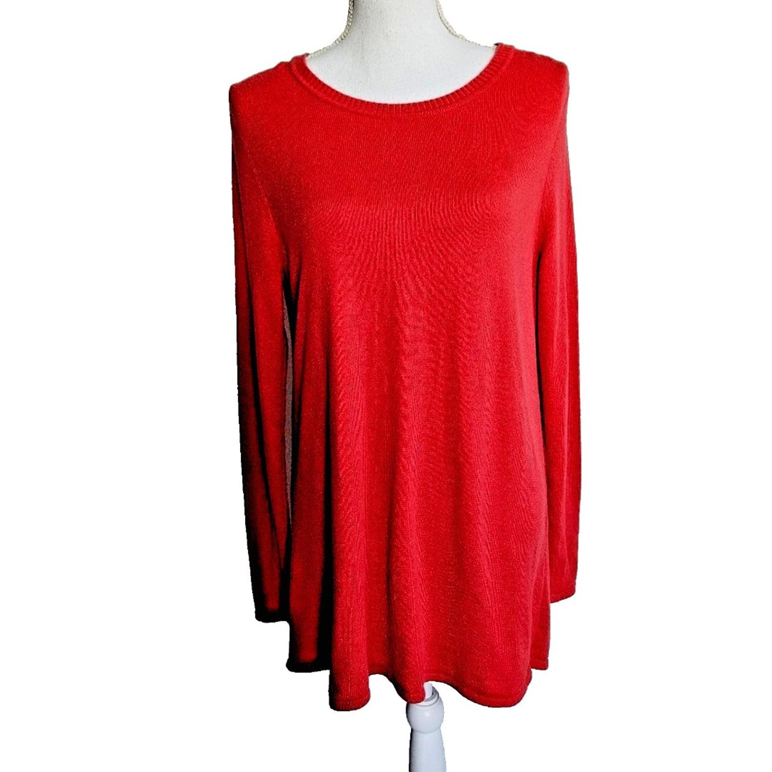 Soft Surrounding Godet Back Sirena Split Wool/Alpaca Blend Sweater Womens Size M