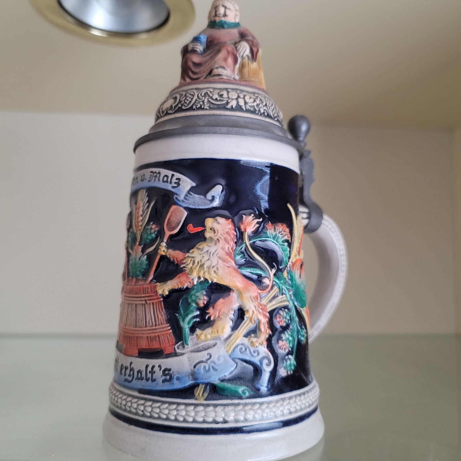 Gerz Monk Beer Stein