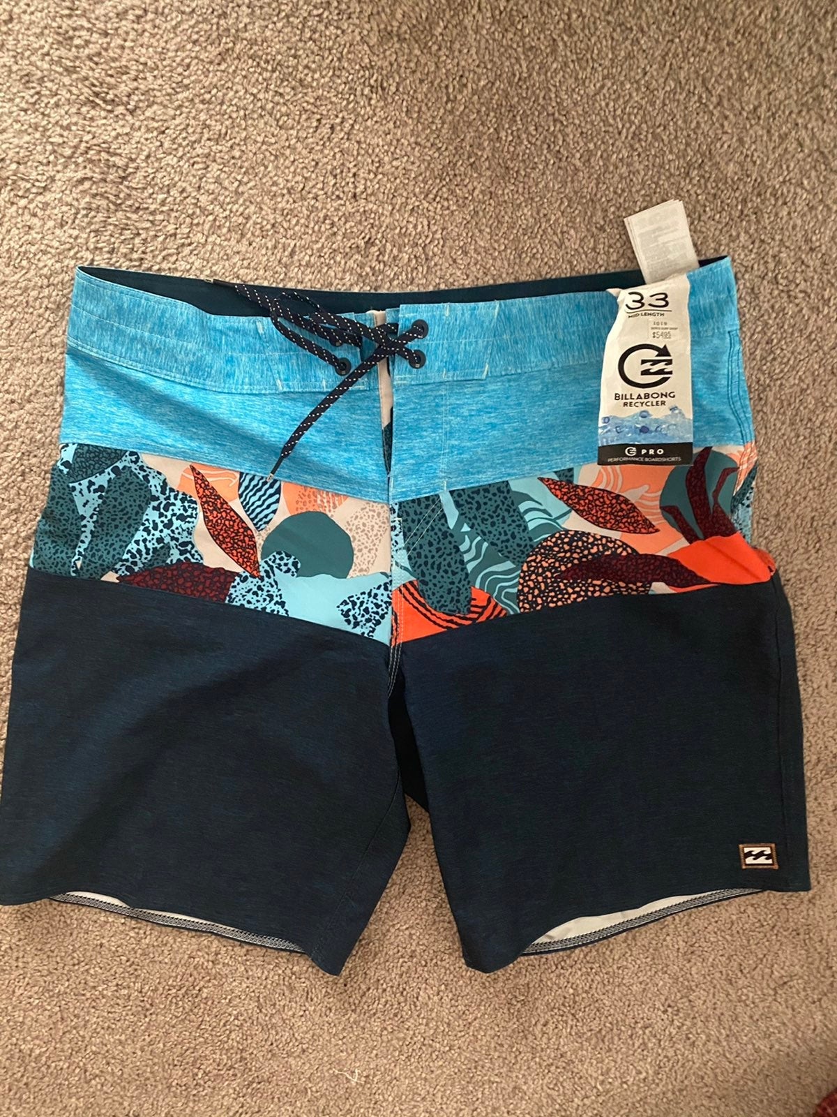 Mens billabong swim suit