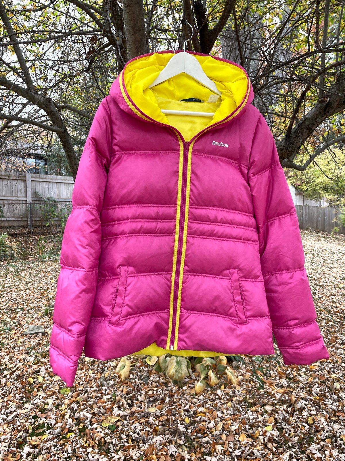 Reebok puffer down size m