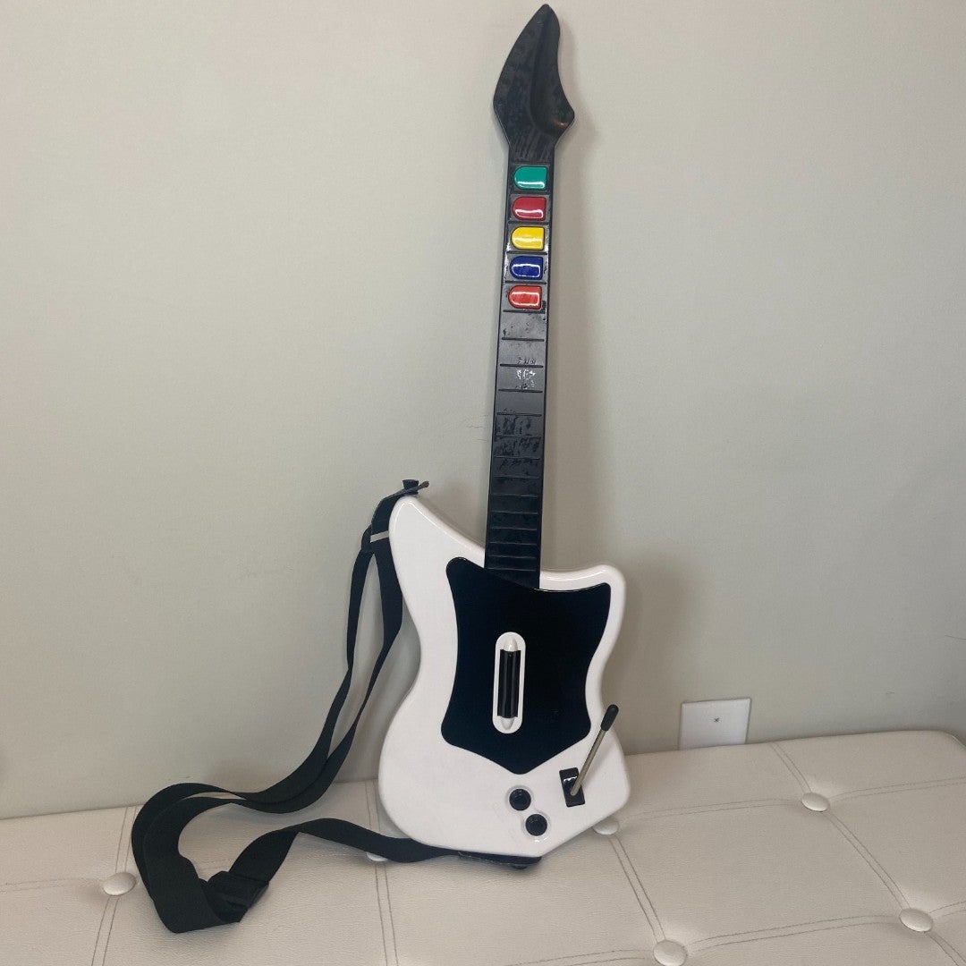 Guitar Hero Playstation 2 Wireless Remote With Strap (No Dongle)