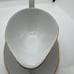 Hutschenreuthe r Bavaria GRAVY BOAT w/ Underplate Handle Painted Flowers Gold Ri