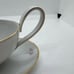 Hutschenreuthe r Bavaria GRAVY BOAT w/ Underplate Handle Painted Flowers Gold Ri