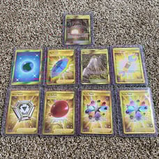 Pokemon card Secret Rare Lot (9)