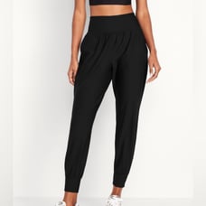 Old Navy Active Powersoft Black High-Rise Jogger Go-Dry XS