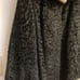 Swakara Lamb Real Fur Coat With Mink Fur Collar M