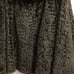 Swakara Lamb Real Fur Coat With Mink Fur Collar M