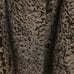 Swakara Lamb Real Fur Coat With Mink Fur Collar M