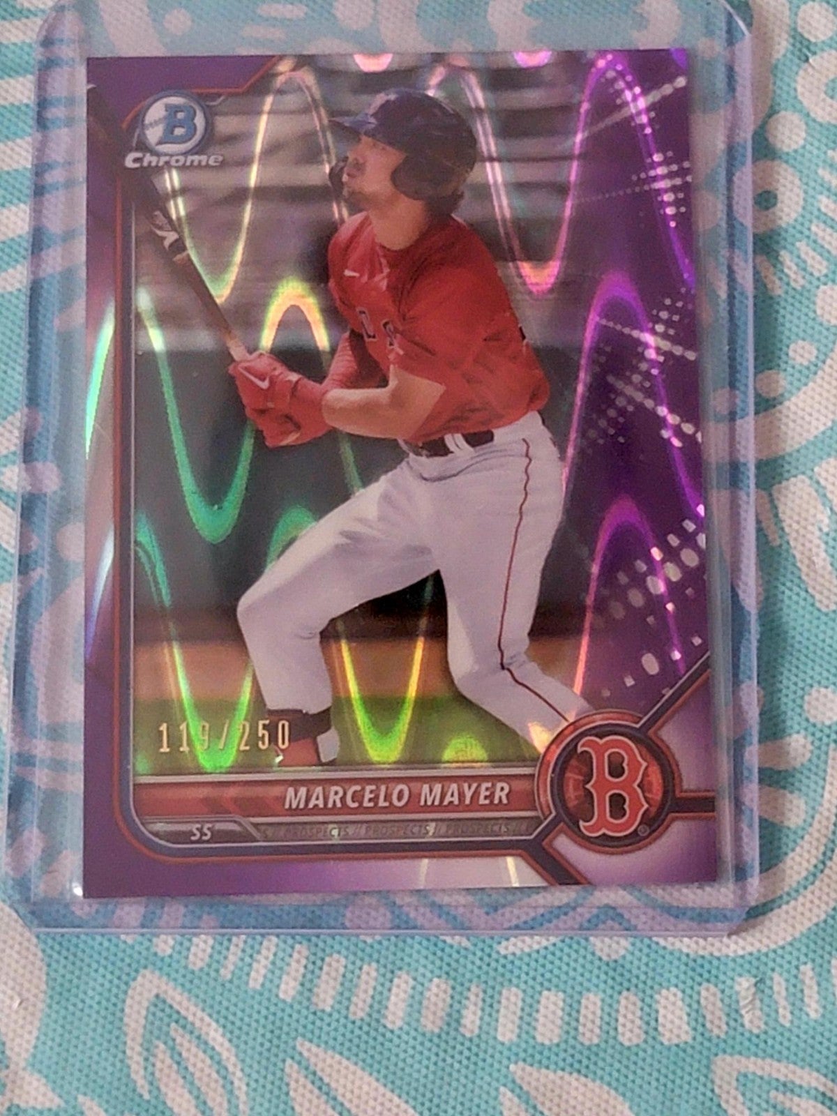 Bowman Chrome Purple Wave Marcelo Mayer #119/250