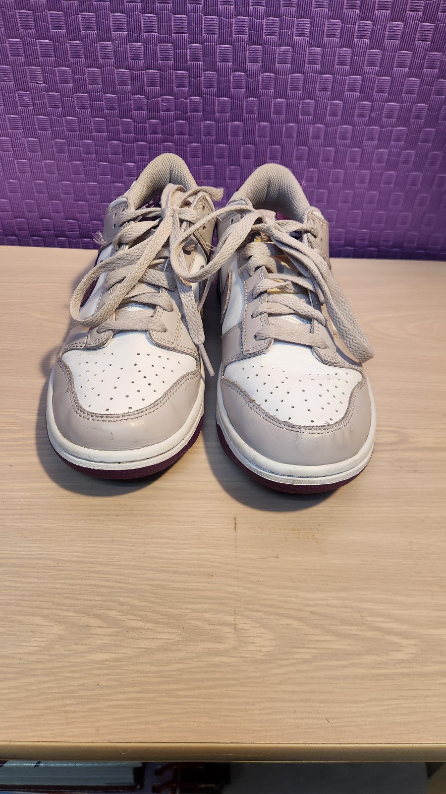 NikeNike Dunk Low ‘Platinum Violet’ FB9109-104 Size 7y