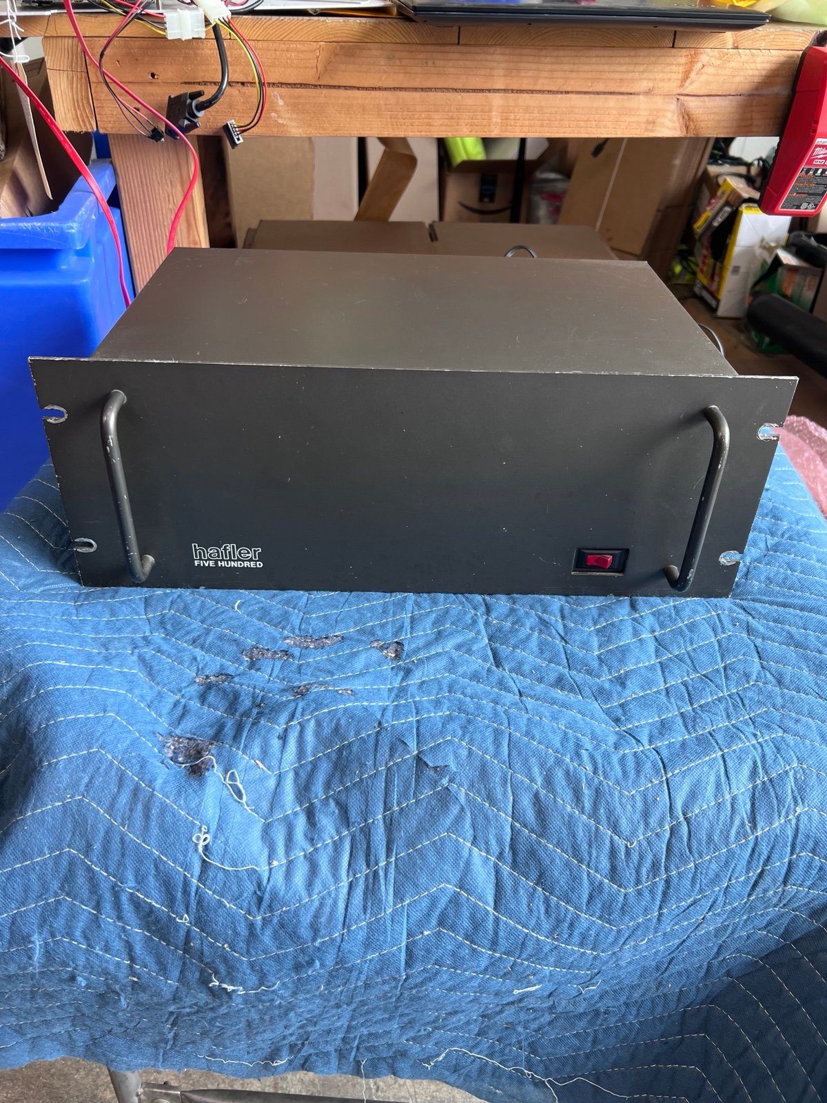 Hafler Five Hundred (dh500) power amp both channels Work